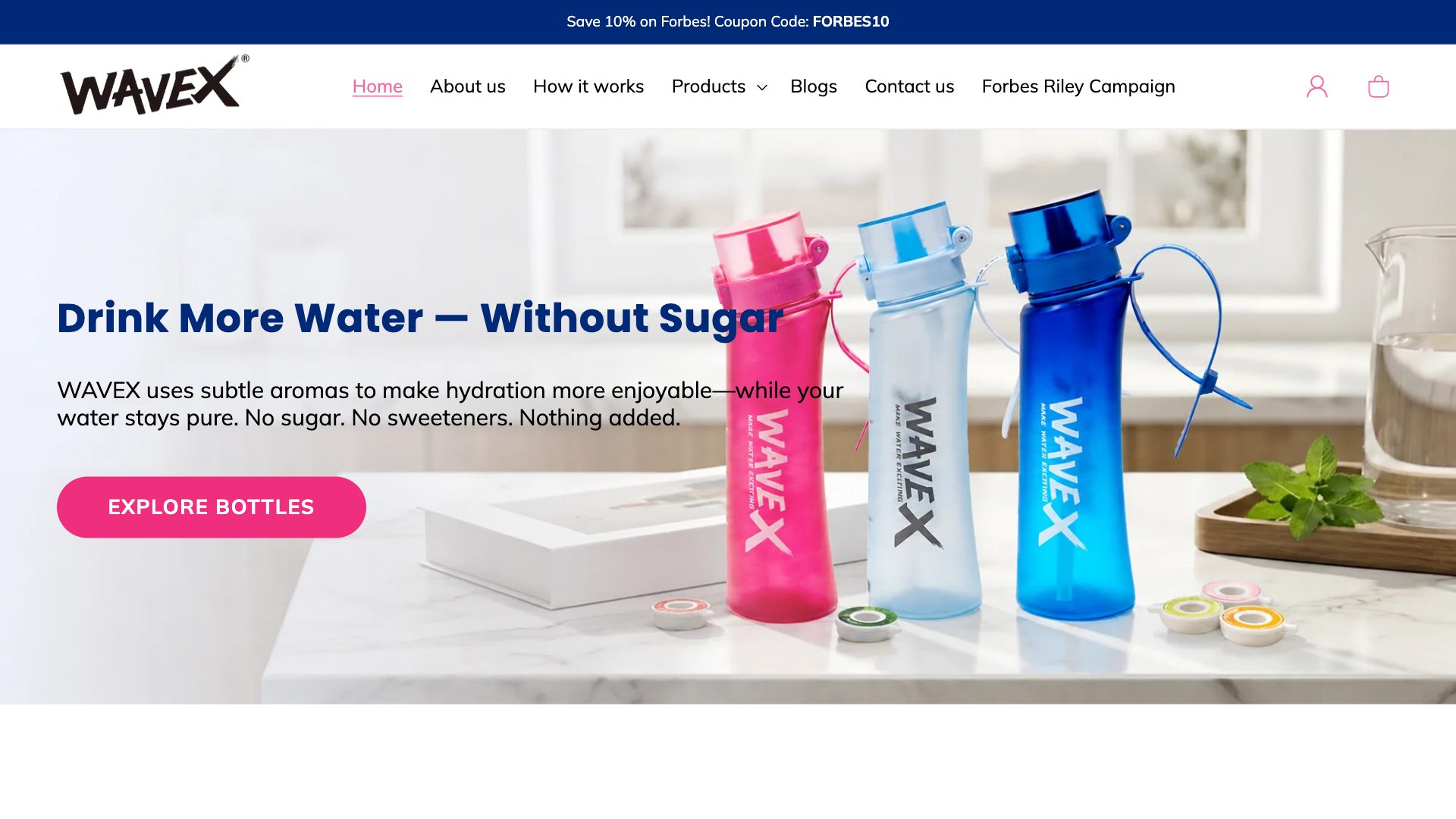 MyWaveX — live store built by Rachna Builds